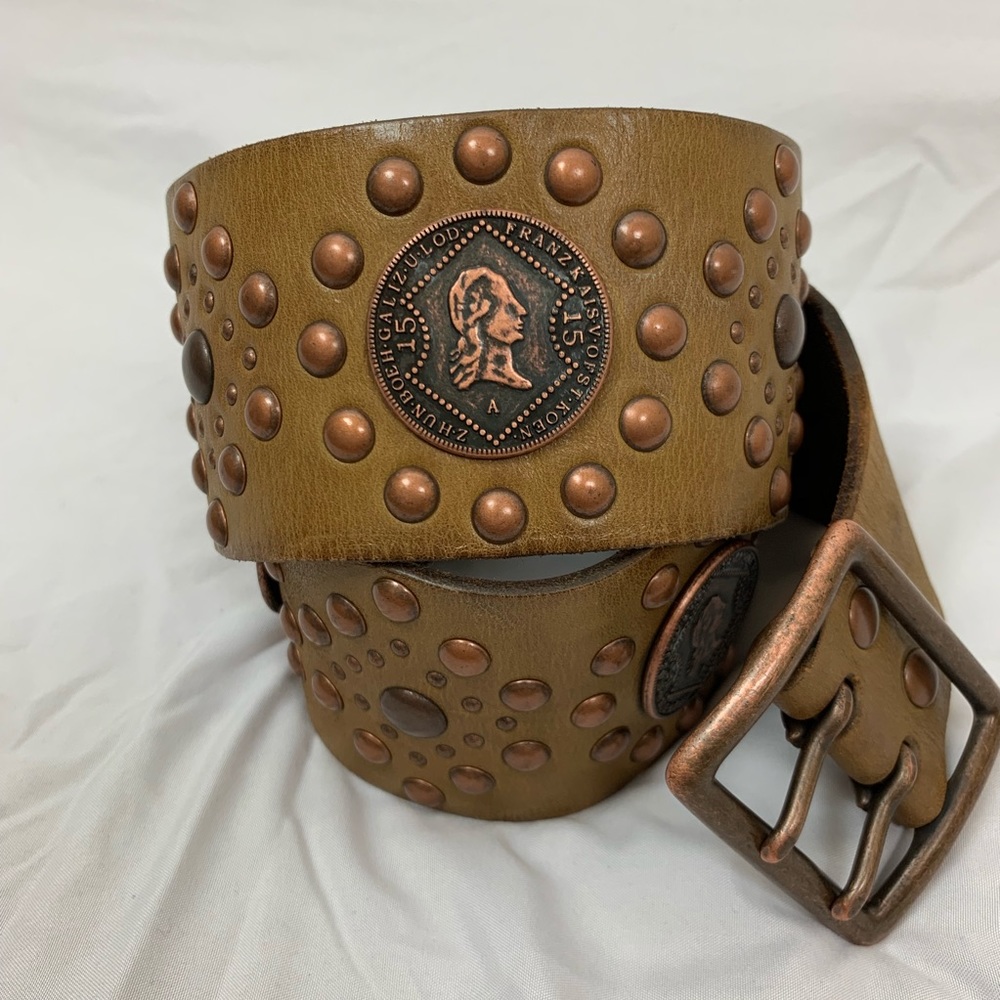 Anthropologie linia pelle belt